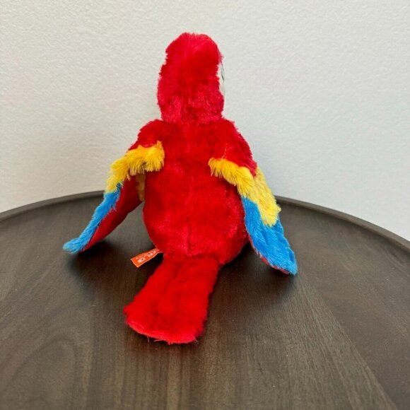 Wild Republic Cuddlekins Scarlett Macaw Plush Stuffed Parrot Bird Red Toy - Picture 5 of 10
